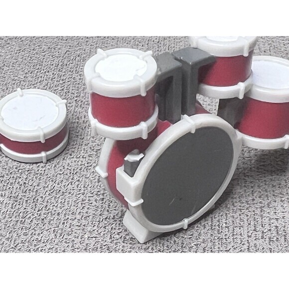 ROBLOX Punk Rocker Figures Drums Guitar Lot Toy Video Game Incomplete - Picture 4 of 11